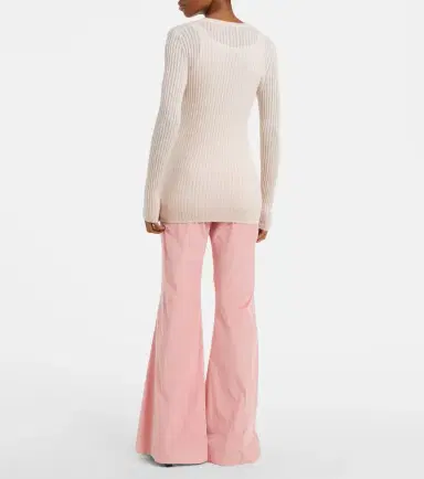 Gabriela Hearst Emma pointelle cashmere and silk cardigan | Thumbnail 6