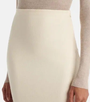 Gabriela Hearst Circe virgin wool pencil skirt | Thumbnail 3