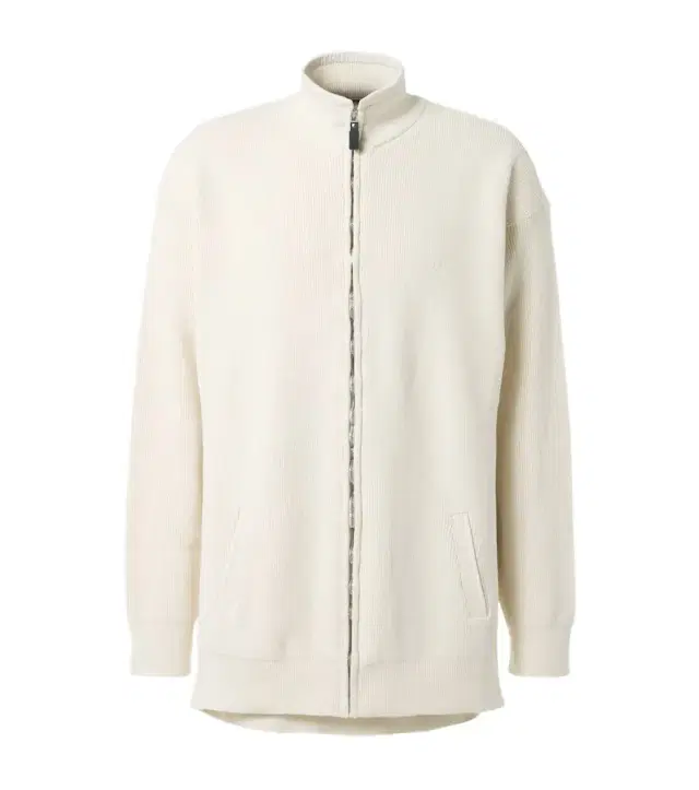 Balenciaga Logo cotton-blend zip-up cardigan
