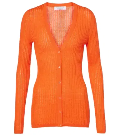 Gabriela Hearst Emma pointelle cashmere and silk cardigan | Thumbnail 1