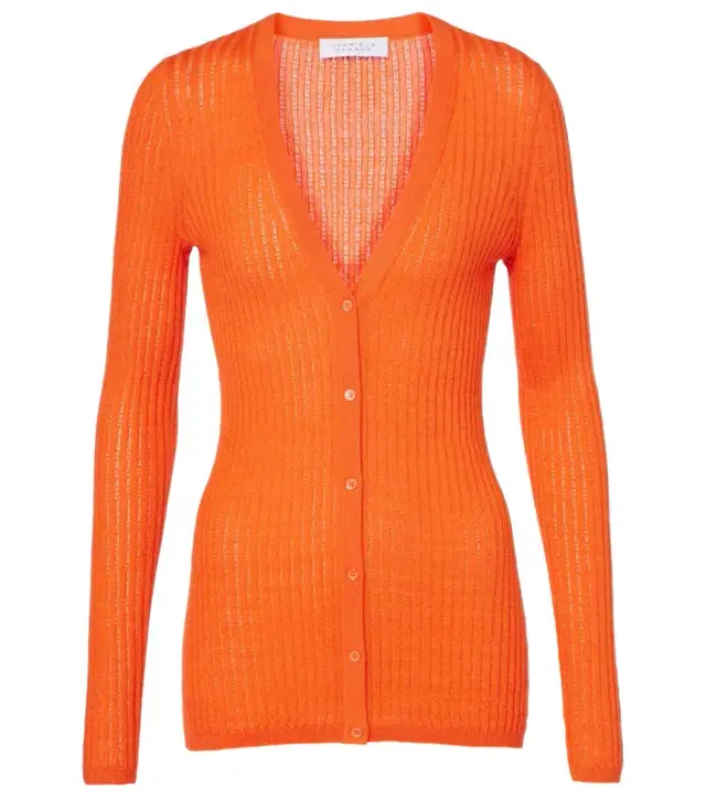Gabriela Hearst Emma pointelle cashmere and silk cardigan