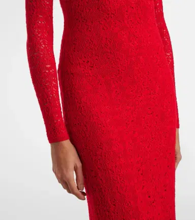 Gabriela Hearst Lethe pointelle wool and silk maxi dress | Thumbnail 5