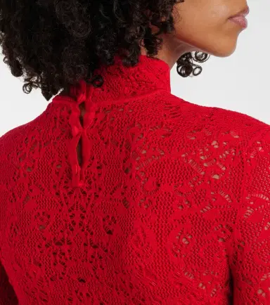 Gabriela Hearst Lethe pointelle wool and silk maxi dress | Thumbnail 6