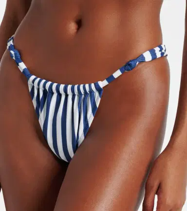 Bananhot Rose striped bikini bottoms | Thumbnail 2
