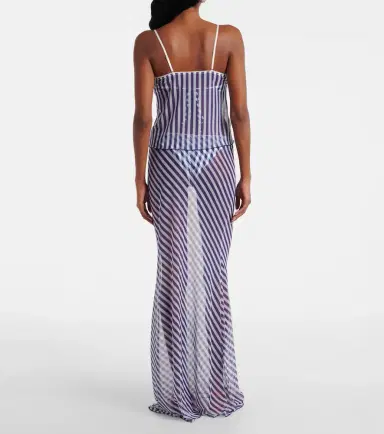 Bananhot Solay striped crop top | Thumbnail 2