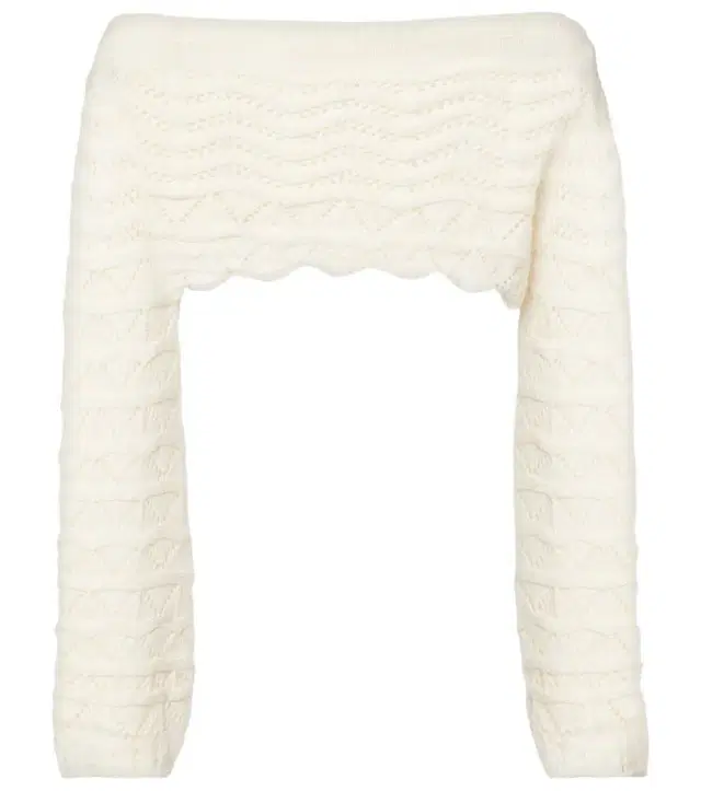 Bananhot Helena striped crochet crop top