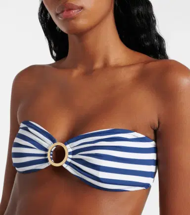 Bananhot Diane striped bikini top | Thumbnail 4