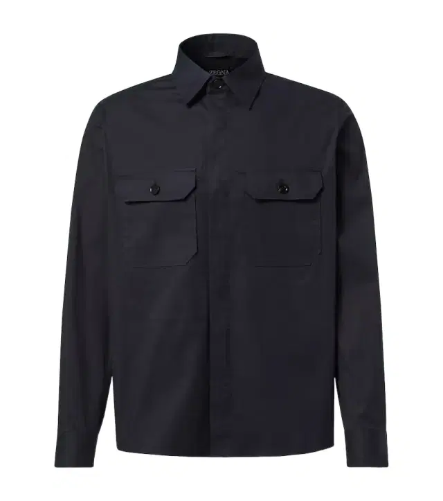 Zegna Cotton-blend shirt