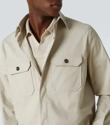 Zegna Cotton-blend overshirt | Thumbnail 3