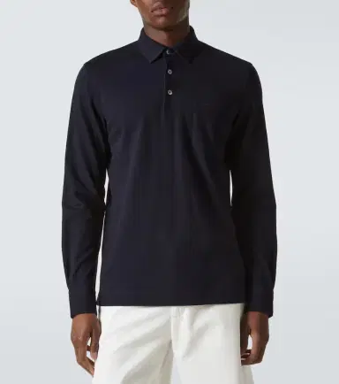 Zegna Logo cotton polo shirt | Thumbnail 2 Zegna Logo cotton polo shirt | Thumbnail 2