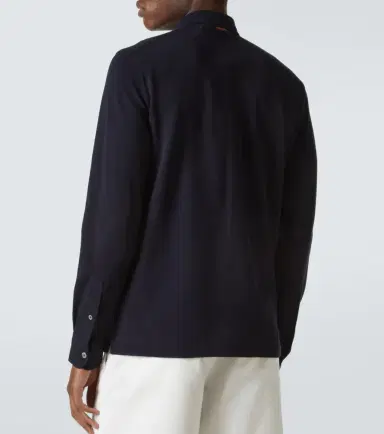 Zegna Logo cotton polo shirt | Thumbnail 5 Zegna Logo cotton polo shirt | Thumbnail 5