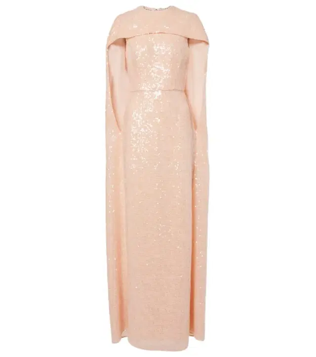 Erdem Sequined chiffon gown