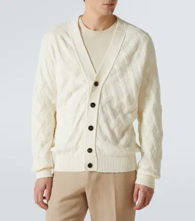 Zegna Ribbed-knit cotton cardigan | Thumbnail 3