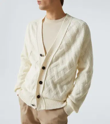 Zegna Ribbed-knit cotton cardigan | Thumbnail 5