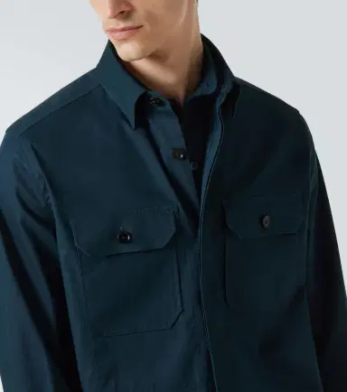 Zegna Cotton-blend overshirt | Thumbnail 3