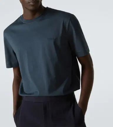 Zegna Logo cotton T-shirt | Thumbnail 2