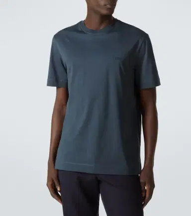 Zegna Logo cotton T-shirt | Thumbnail 4