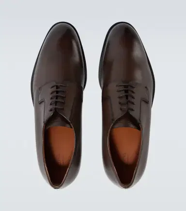Zegna New Classic leather Derby shoes | Thumbnail 2