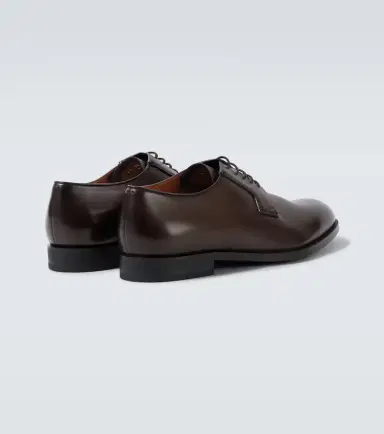 Zegna New Classic leather Derby shoes | Thumbnail 4