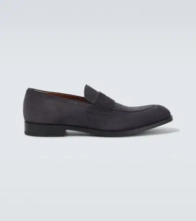 Zegna New Classic suede penny loafers | Thumbnail 5 Zegna New Classic suede penny loafers | Thumbnail 5