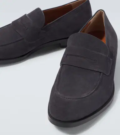 Zegna New Classic suede penny loafers | Thumbnail 6 Zegna New Classic suede penny loafers | Thumbnail 6