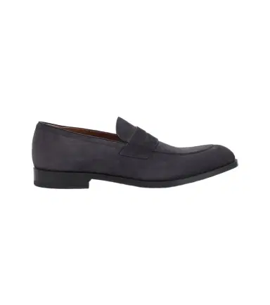 Zegna New Classic suede penny loafers | Thumbnail 1 Zegna New Classic suede penny loafers | Thumbnail 1