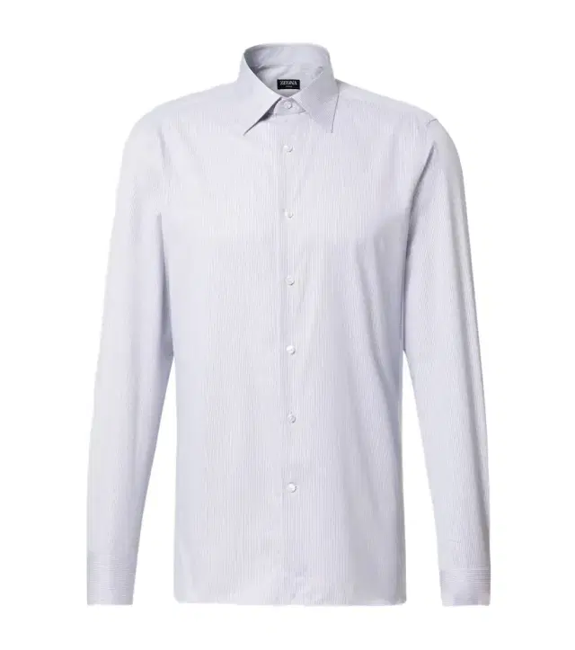 Zegna Striped cotton shirt
