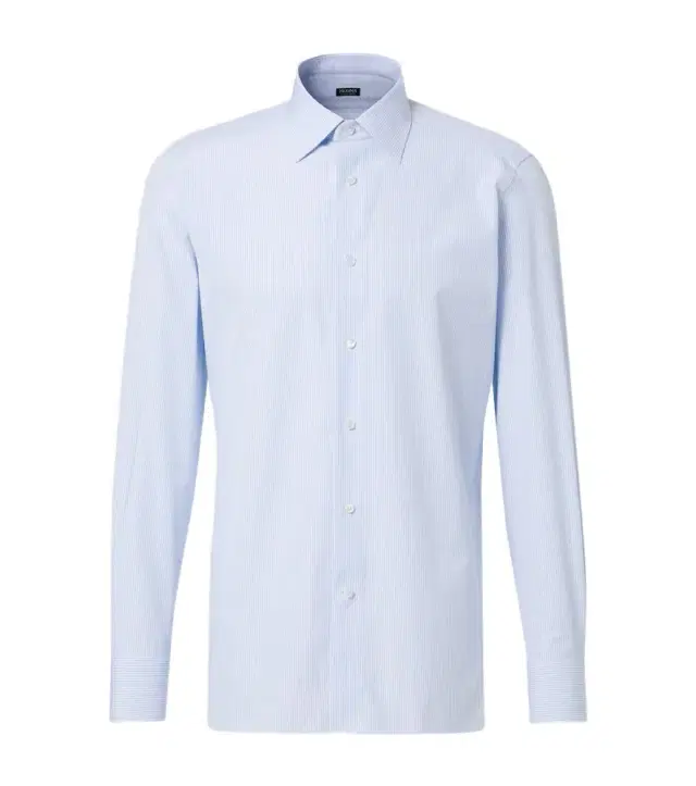 Striped cotton shirt