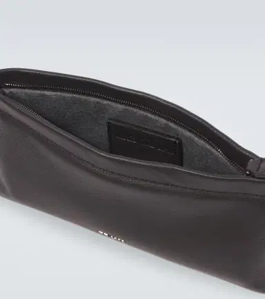 Zegna Secondskin leather toiletry bag | Thumbnail 3