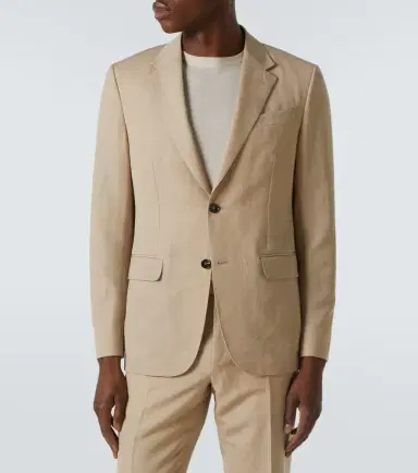 Zegna Trofeo wool and linen suit | Thumbnail 4