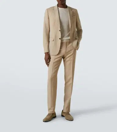 Zegna Trofeo wool and linen suit | Thumbnail 5