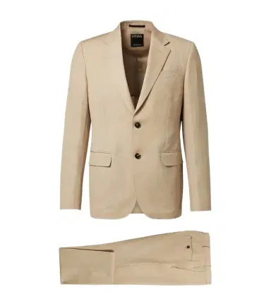 Zegna Trofeo wool and linen suit | Thumbnail 1