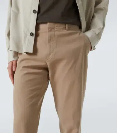 Zegna Cotton-blend slim pants | Thumbnail 2 Zegna Cotton-blend slim pants | Thumbnail 2