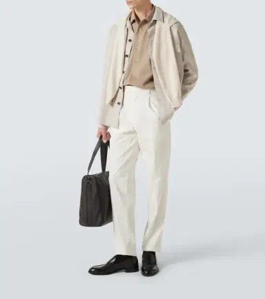 Zegna Cotton and wool denim shirt | Thumbnail 5 Zegna Cotton and wool denim shirt | Thumbnail 5