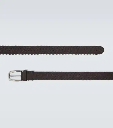 Zegna Braided leather belt | Thumbnail 2