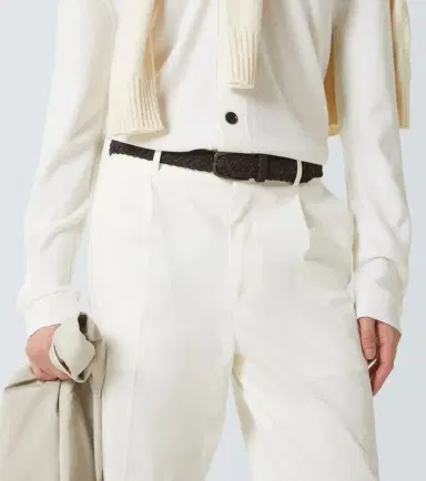 Zegna Braided leather belt | Thumbnail 4