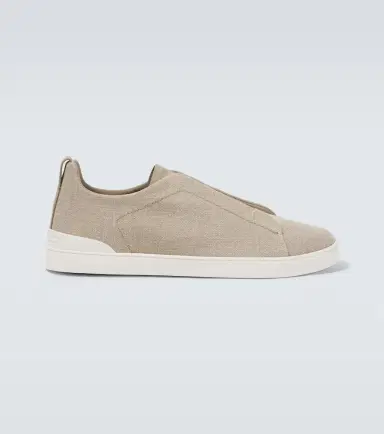 Zegna Triple Stitch canvas sneakers | Thumbnail 2 Zegna Triple Stitch canvas sneakers | Thumbnail 2