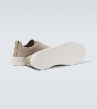 Zegna Triple Stitch canvas sneakers | Thumbnail 4 Zegna Triple Stitch canvas sneakers | Thumbnail 4