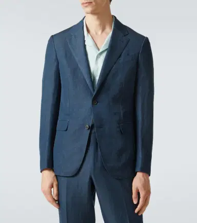 Zegna Wool and linen suit | Thumbnail 5 Zegna Wool and linen suit | Thumbnail 5