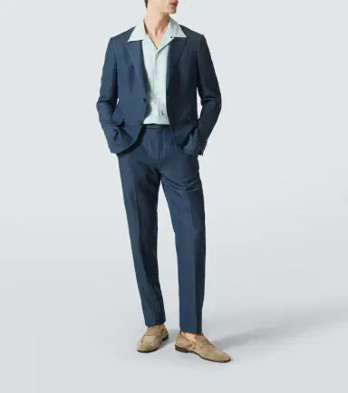Zegna Wool and linen suit | Thumbnail 6 Zegna Wool and linen suit | Thumbnail 6