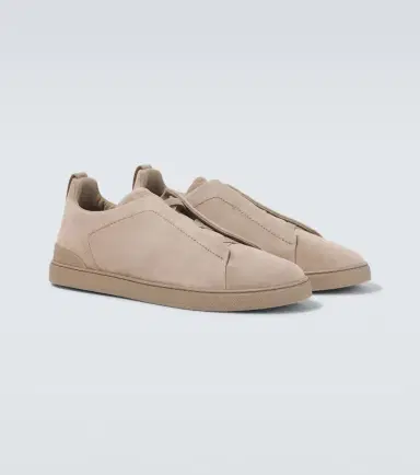 Zegna Triple Stitch suede slip-on sneakers | Thumbnail 5 Zegna Triple Stitch suede slip-on sneakers | Thumbnail 5