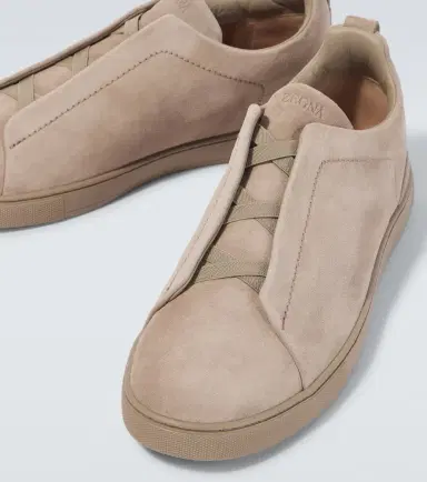 Zegna Triple Stitch suede slip-on sneakers | Thumbnail 6 Zegna Triple Stitch suede slip-on sneakers | Thumbnail 6