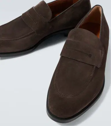 Zegna Suede penny loafers | Thumbnail 2 Zegna Suede penny loafers | Thumbnail 2