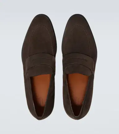 Zegna Suede penny loafers | Thumbnail 6 Zegna Suede penny loafers | Thumbnail 6