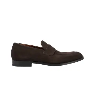 Zegna Suede penny loafers | Thumbnail 1 Zegna Suede penny loafers | Thumbnail 1
