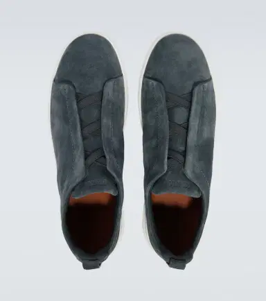 Zegna Triple Stitch suede slip-on sneakers | Thumbnail 6 Zegna Triple Stitch suede slip-on sneakers | Thumbnail 6