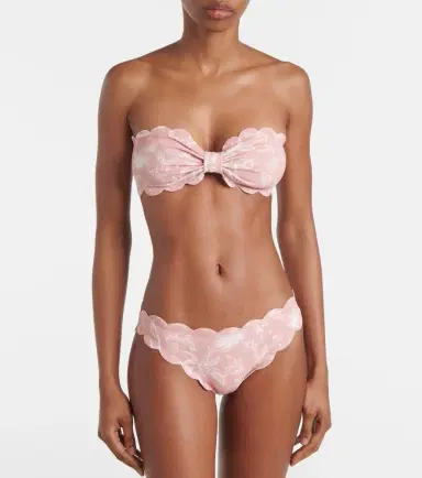Marysia Antibes floral bandeau bikini top | Thumbnail 3