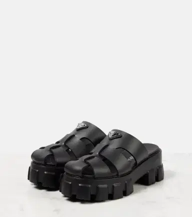 Prada Monolith platform fisherman sandals | Thumbnail 4