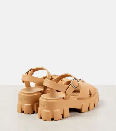 Prada Monolith platform sandals | Thumbnail 4