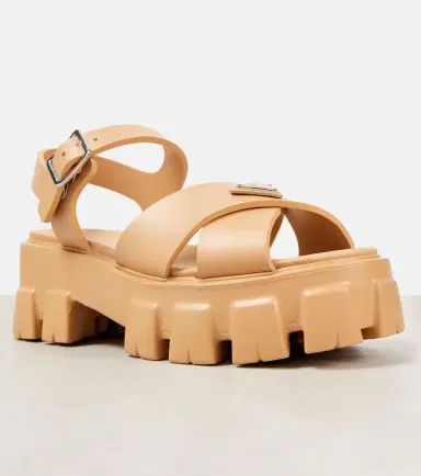 Prada Monolith platform sandals | Thumbnail 5